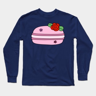 Rose Pink Macaroon Long Sleeve T-Shirt